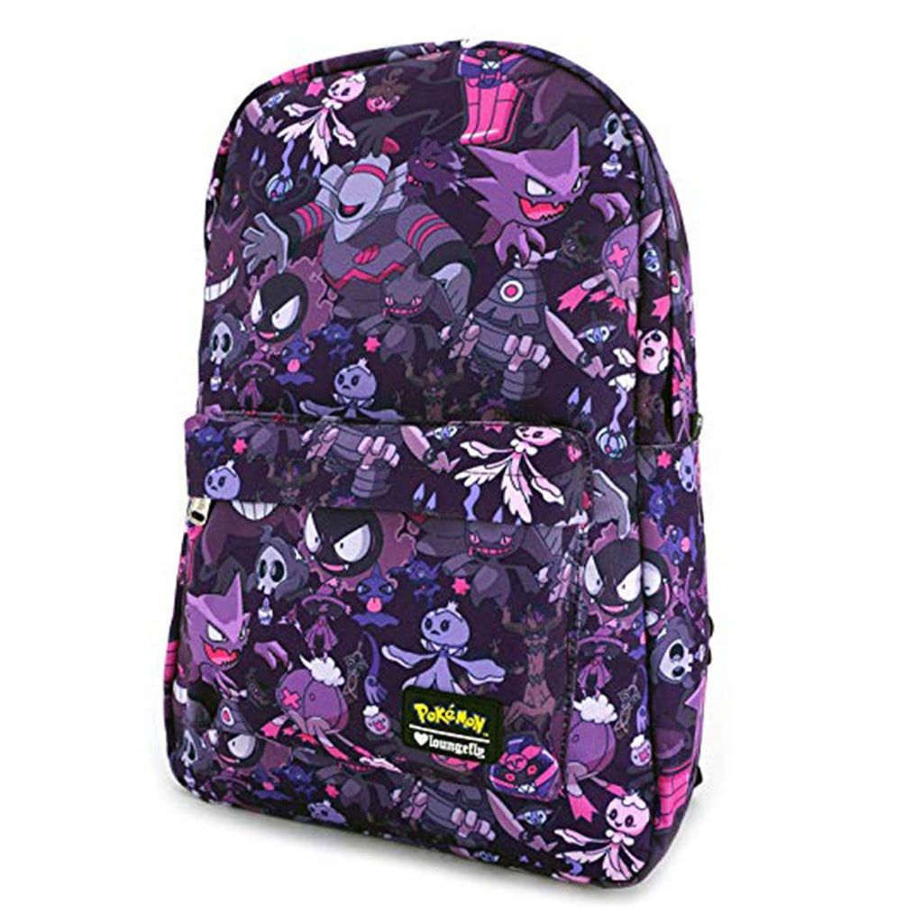 Loungefly Pokemon Ghost Type All Over Print Backpack