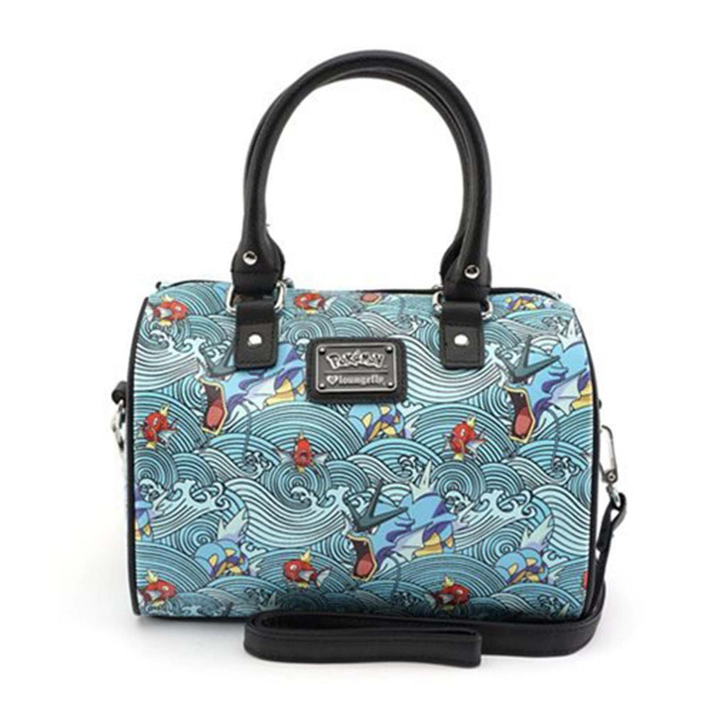 Loungefly Pokemon Gyarados Magikarp Waves Duffle Bag Purse