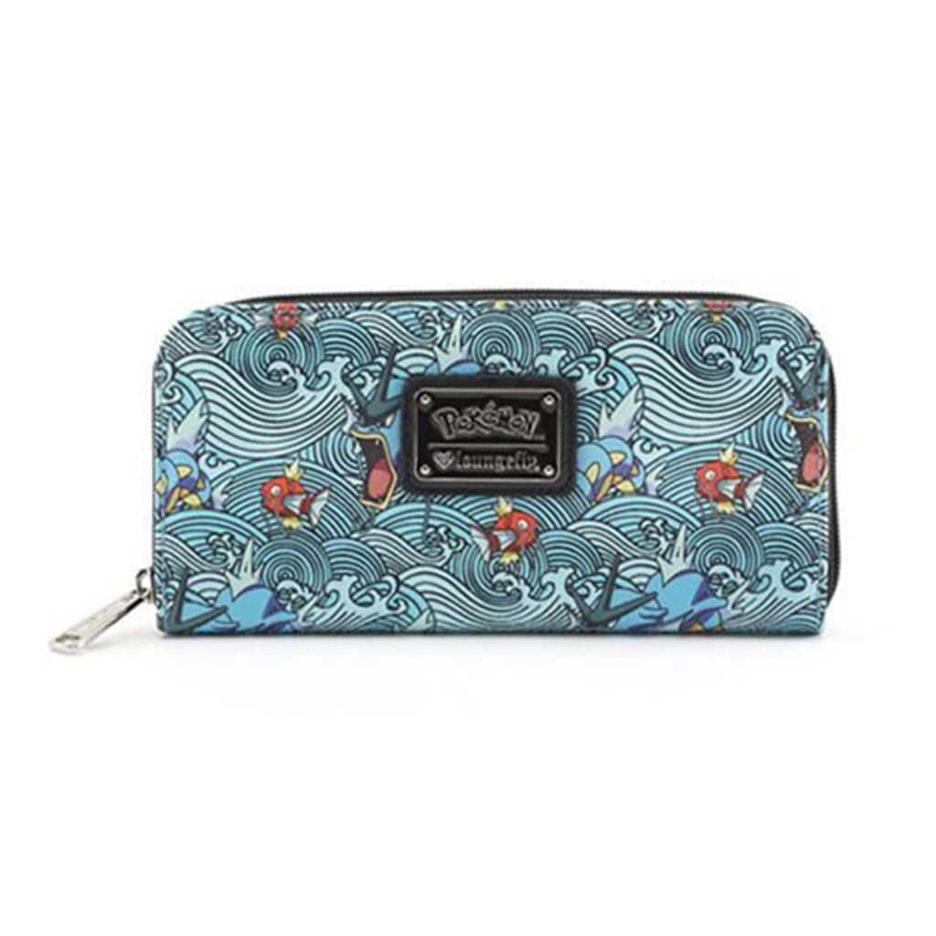Loungefly Pokemon Gyarados Magikarp Waves Zip Around Wallet