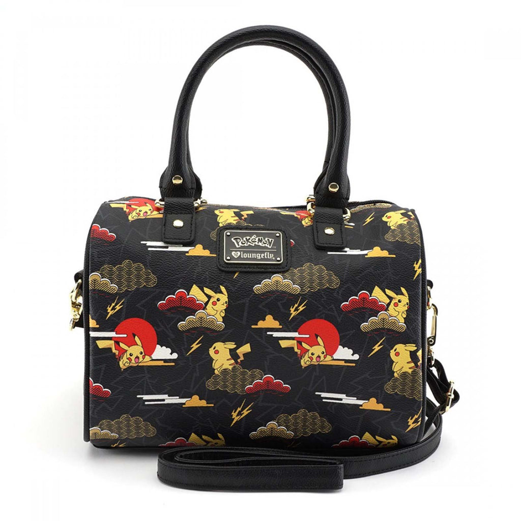 Loungefly Pokemon Pikachu Clouds Duffle Purse Bag