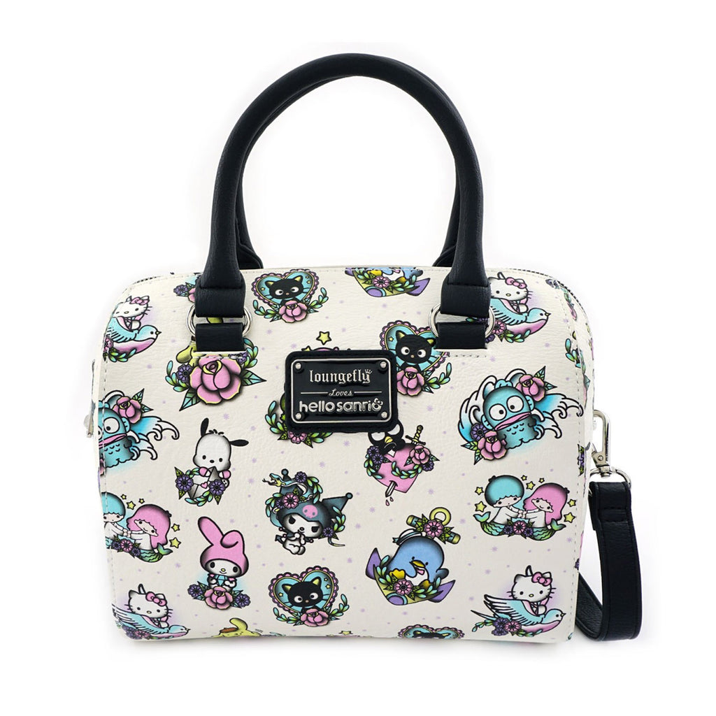 Loungefly Sanrio Hello Kitty Character Tattoo Duffle Bag Purse
