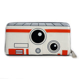 Loungefly Star Wars 2 Sided R2-D2 BB8 Zip Around Wallet - Radar Toys
