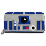 Loungefly Star Wars 2 Sided R2-D2 BB8 Zip Around Wallet - Radar Toys