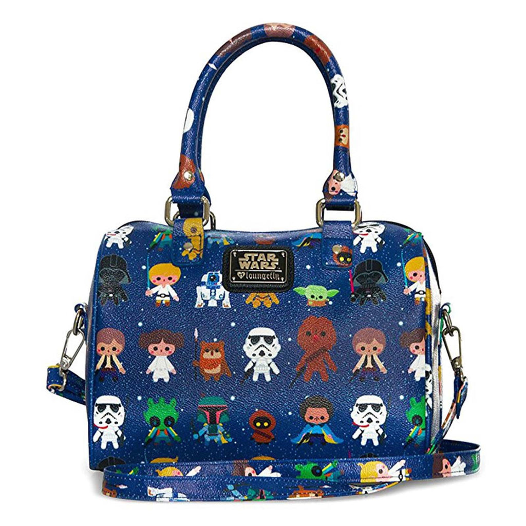 Loungefly Star Wars Baby Character All Over Duffle Bag Purse