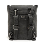 Loungefly Star Wars Black Metal Closure Convertible Backpack - Radar Toys