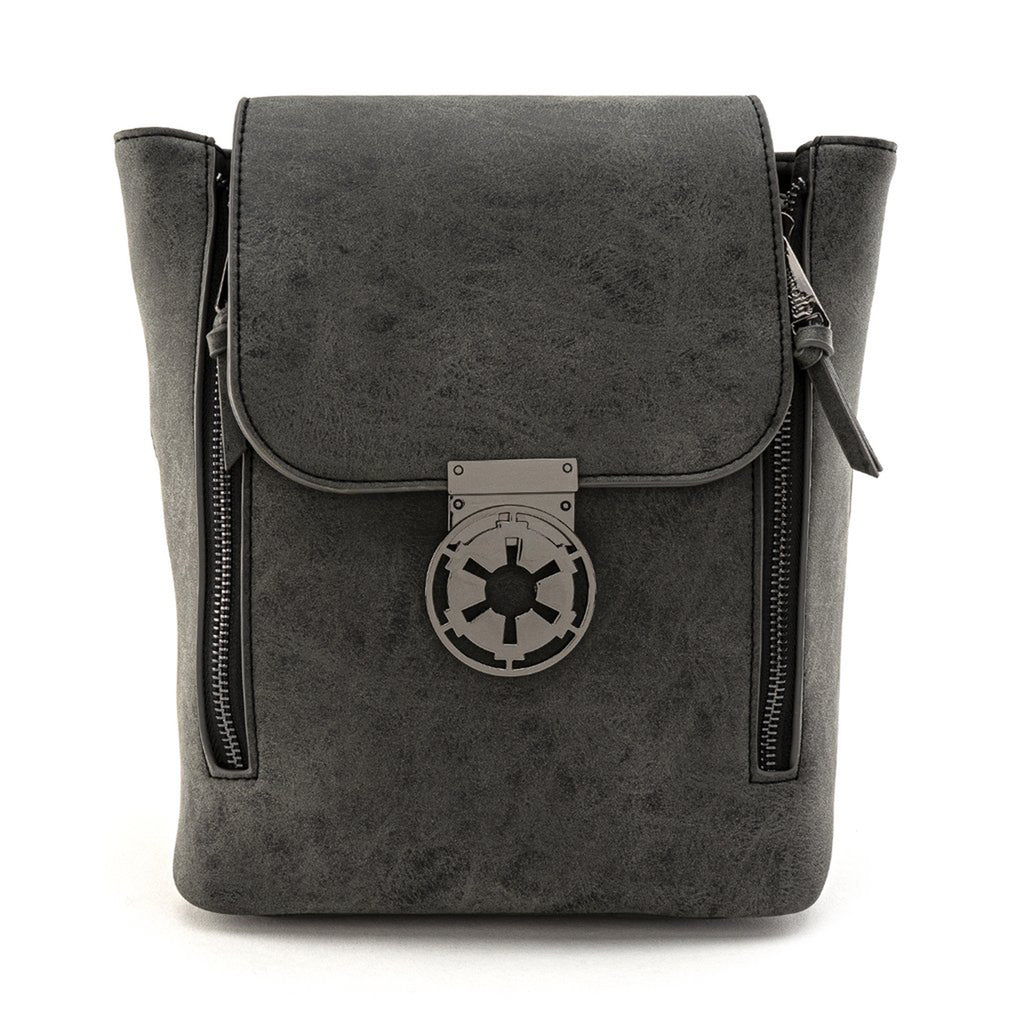 Loungefly Star Wars Black Metal Closure Convertible Backpack