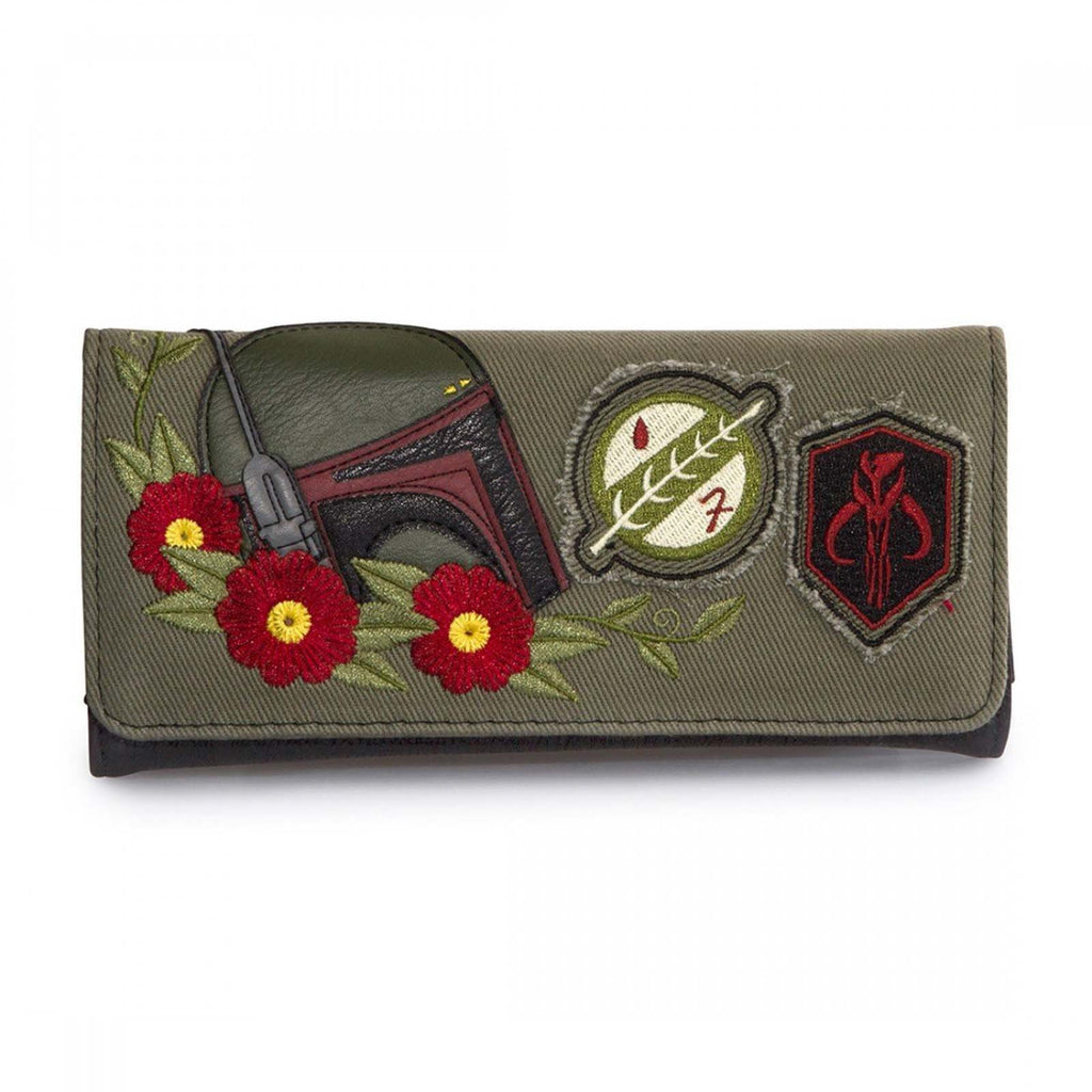 Loungefly Star Wars Boba Fett Twill Flap Wallet