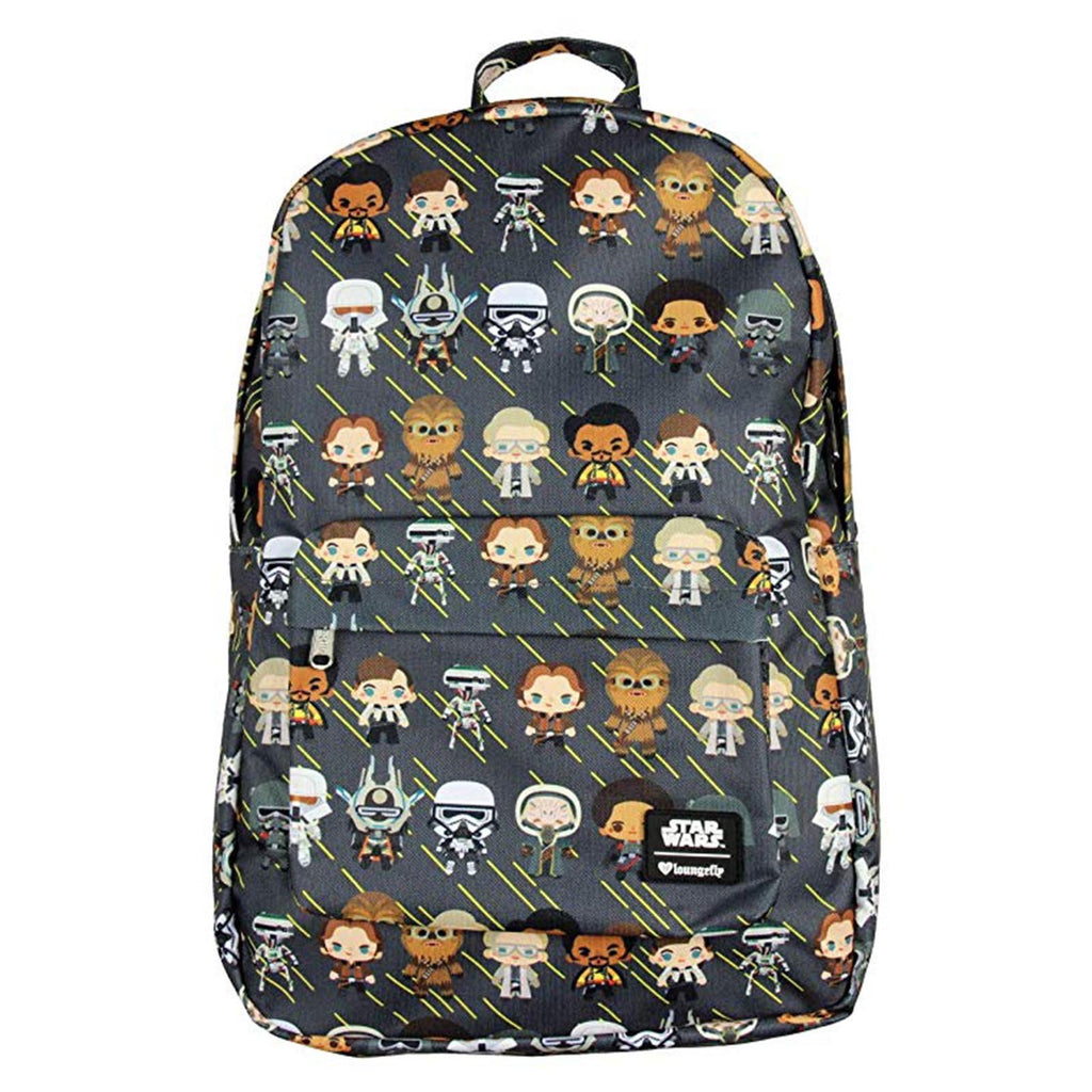 Loungefly Star Wars Character All Over Print Chibi Backpack