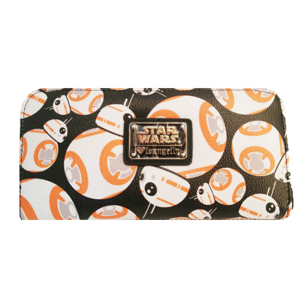 Loungefly Star Wars Force Awakens BB-8 Black Wallet