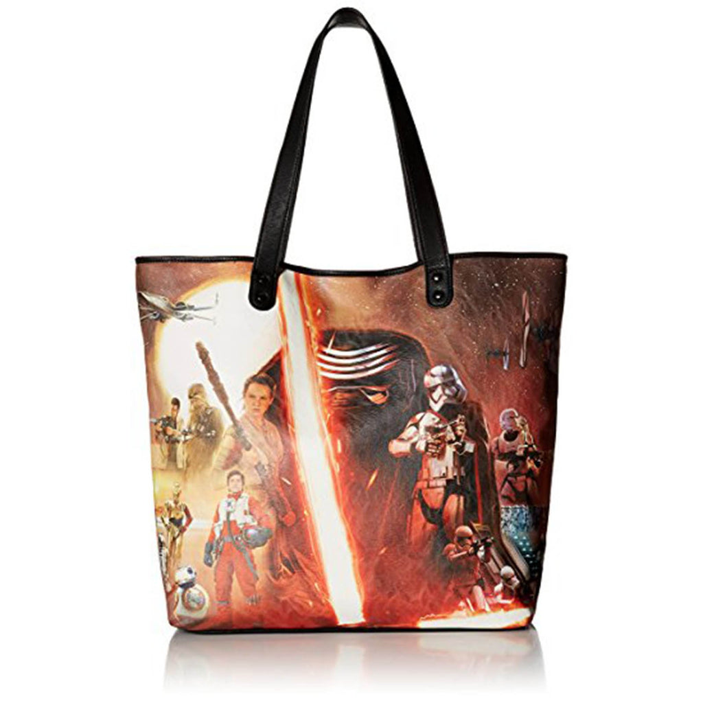 Loungefly Star Wars Force Awakens Movie Poster Photo Tote Bag - Radar Toys