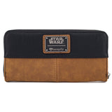 Loungefly Star Wars Han Solo Black Brown Zip Around Wallet - Radar Toys