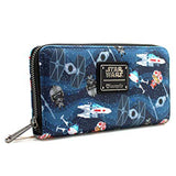 Loungefly Star Wars Kawaii Zip Around Wallet - Radar Toys
