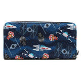 Loungefly Star Wars Kawaii Zip Around Wallet - Radar Toys
