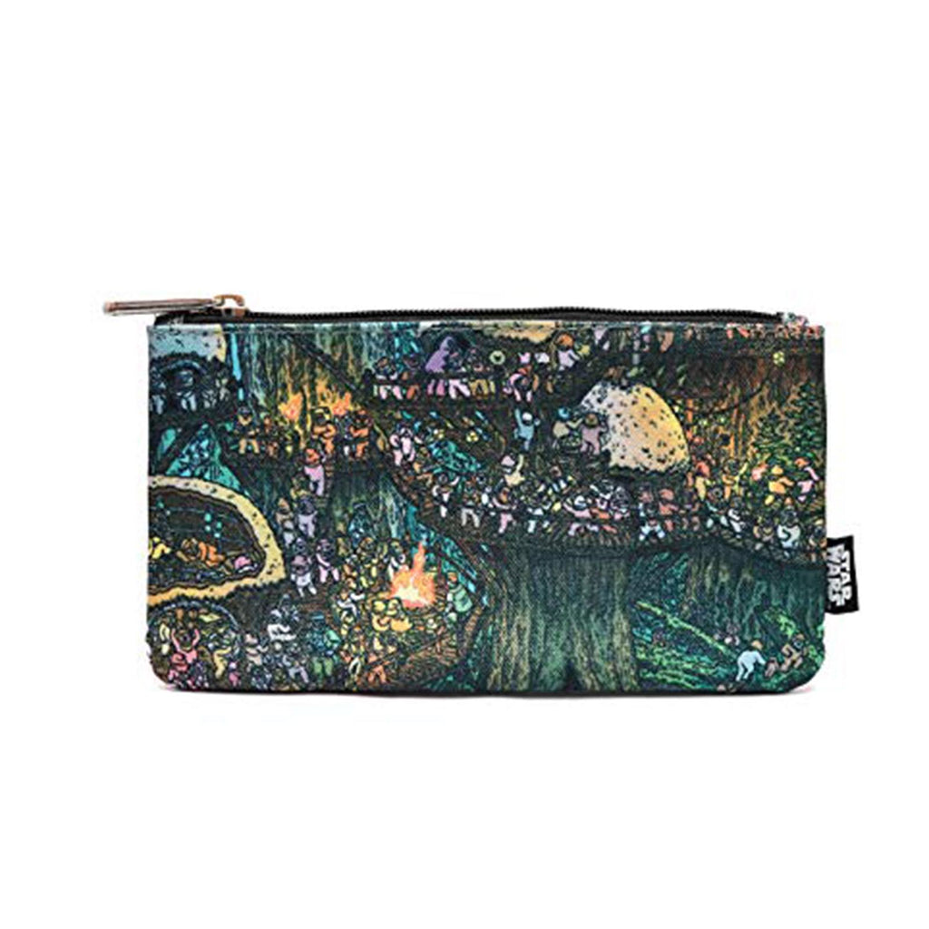 Loungefly Star Wars Party In The Ewok Village Cosmetic Pouch