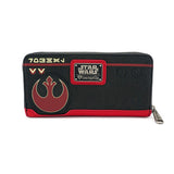 Loungefly Star Wars The Last Jedi Poe Zip Around Wallet - Radar Toys