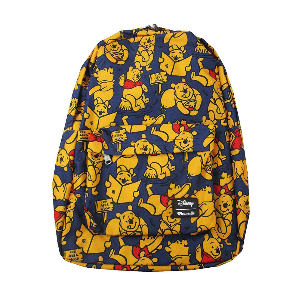 Loungefly Winnie The Pooh Nylon All Over Print Backpack