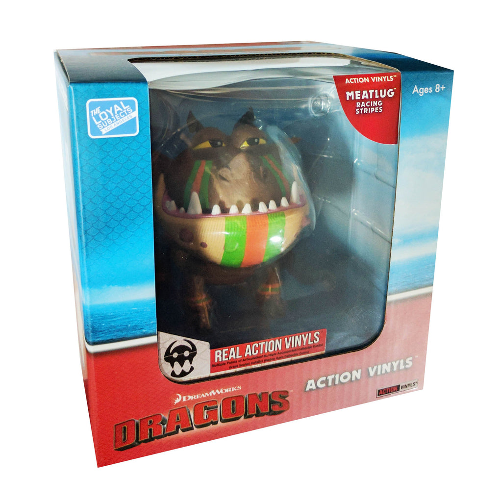 Loyal Subjects How To Train Your Dragon Meatlug Stripes Action Vinyls