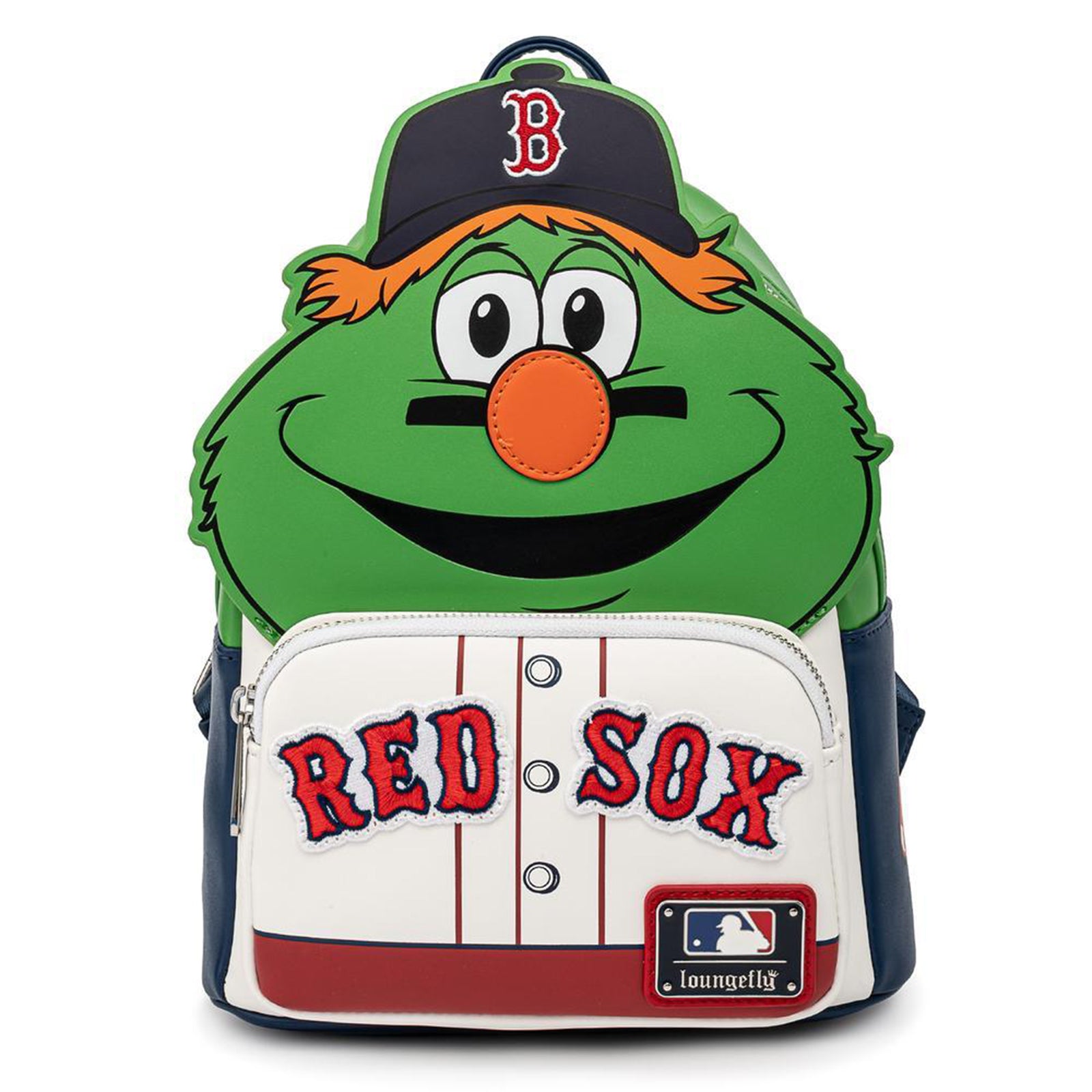 boston red sox leather backpack MLB Boston Red Sox Wally The Green Monster Mini-Backpack