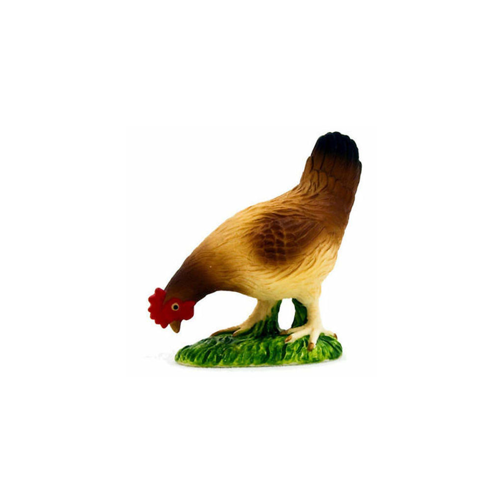 MOJO Hen Eating Animal Figure 387053 - Radar Toys