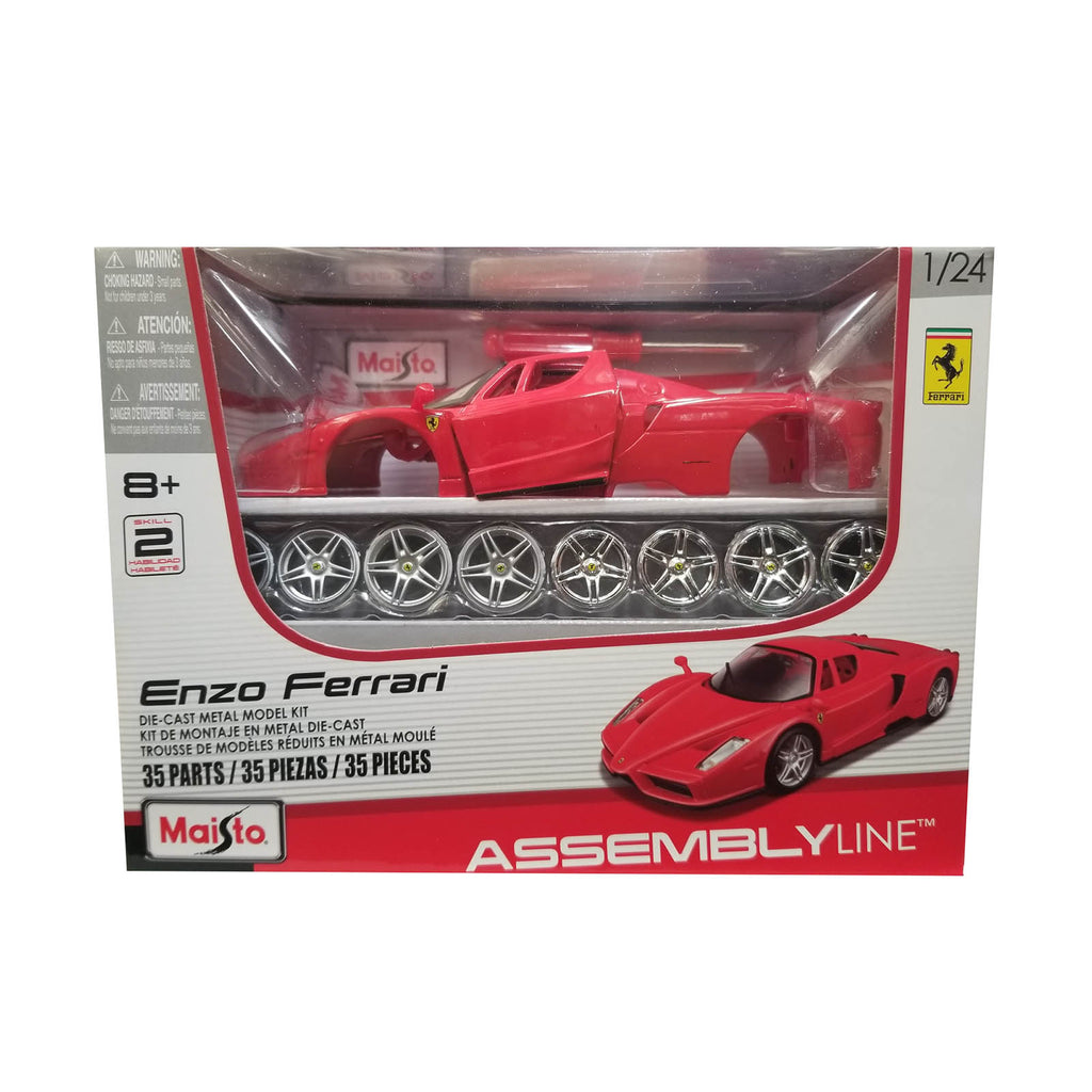 Maisto Assembly Line Enzo Ferrari Red 1:24 Model Car