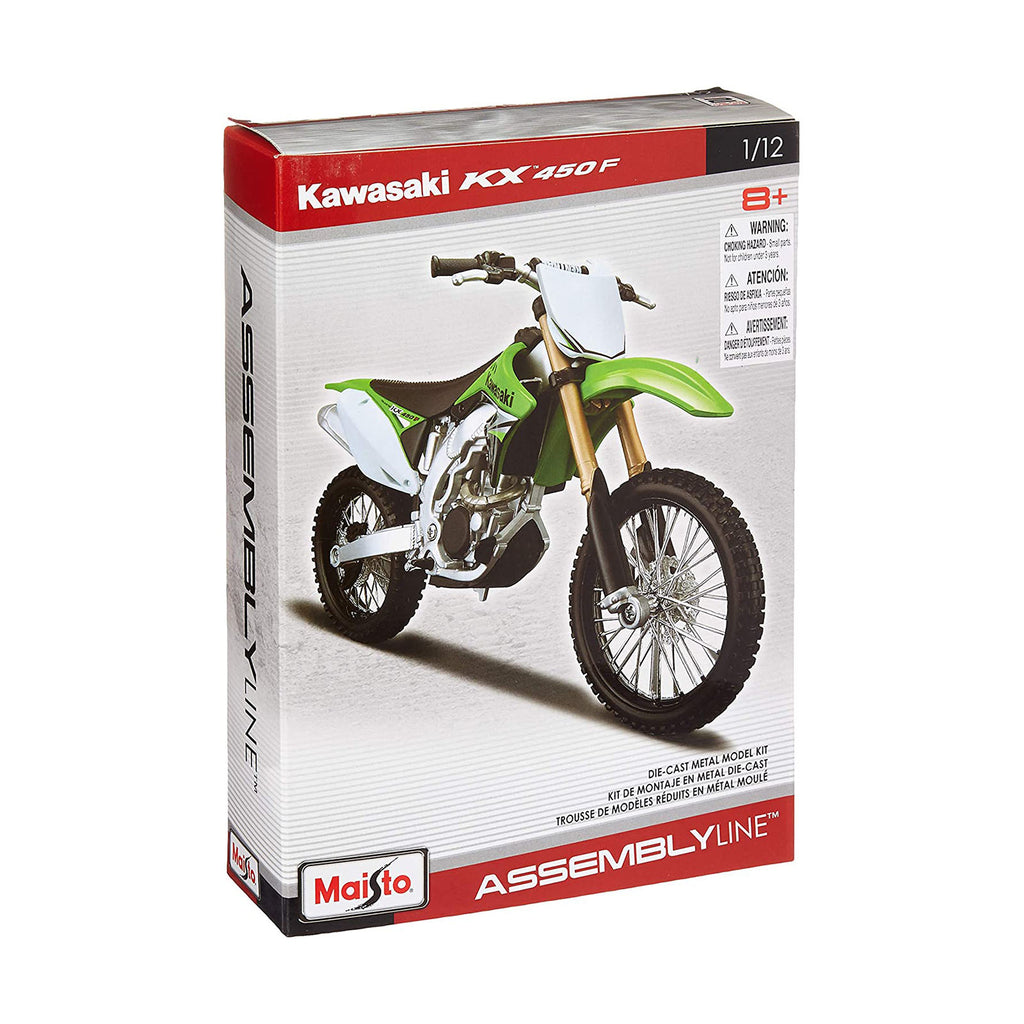 Maisto Kawasaki KX 450F Assembly Line Die Cast Model Kit