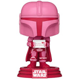 Funko Star Wars Valentines POP The Mandalorian With Heart Figure - Radar Toys