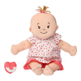 Manhattan Toy Baby Stella Peach 13 Inch Plush Figure - Radar Toys