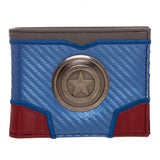 Marvel Captain America Flex Logo Bi-Fold Wallet - Radar Toys