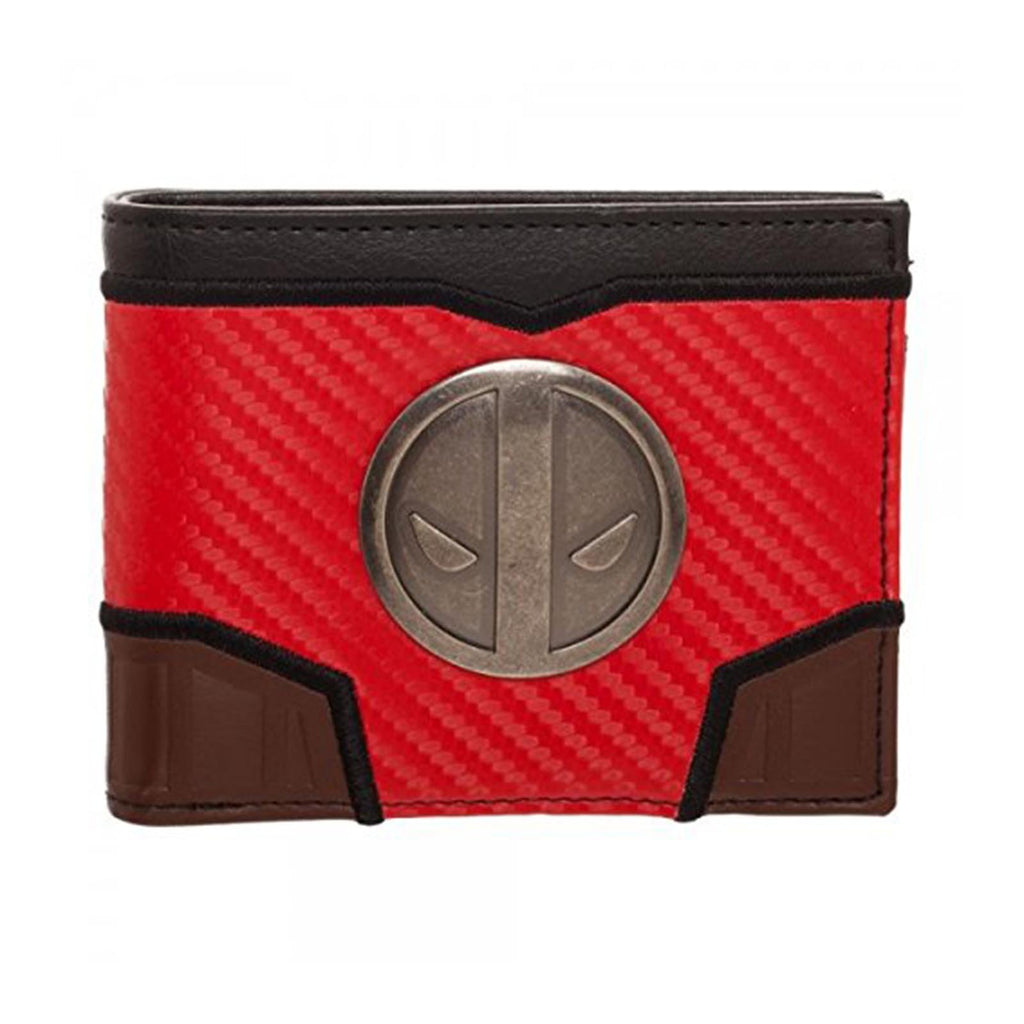 Marvel Deadpool Carbon Fiber Bi-Fold Wallet