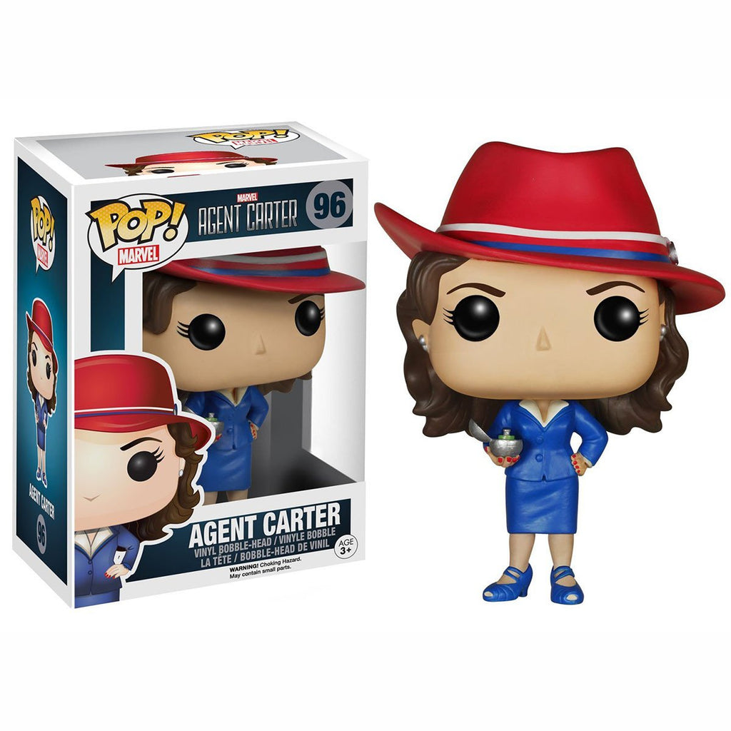 Marvel POP Agent Carter Vinyl Bobble Head Figure