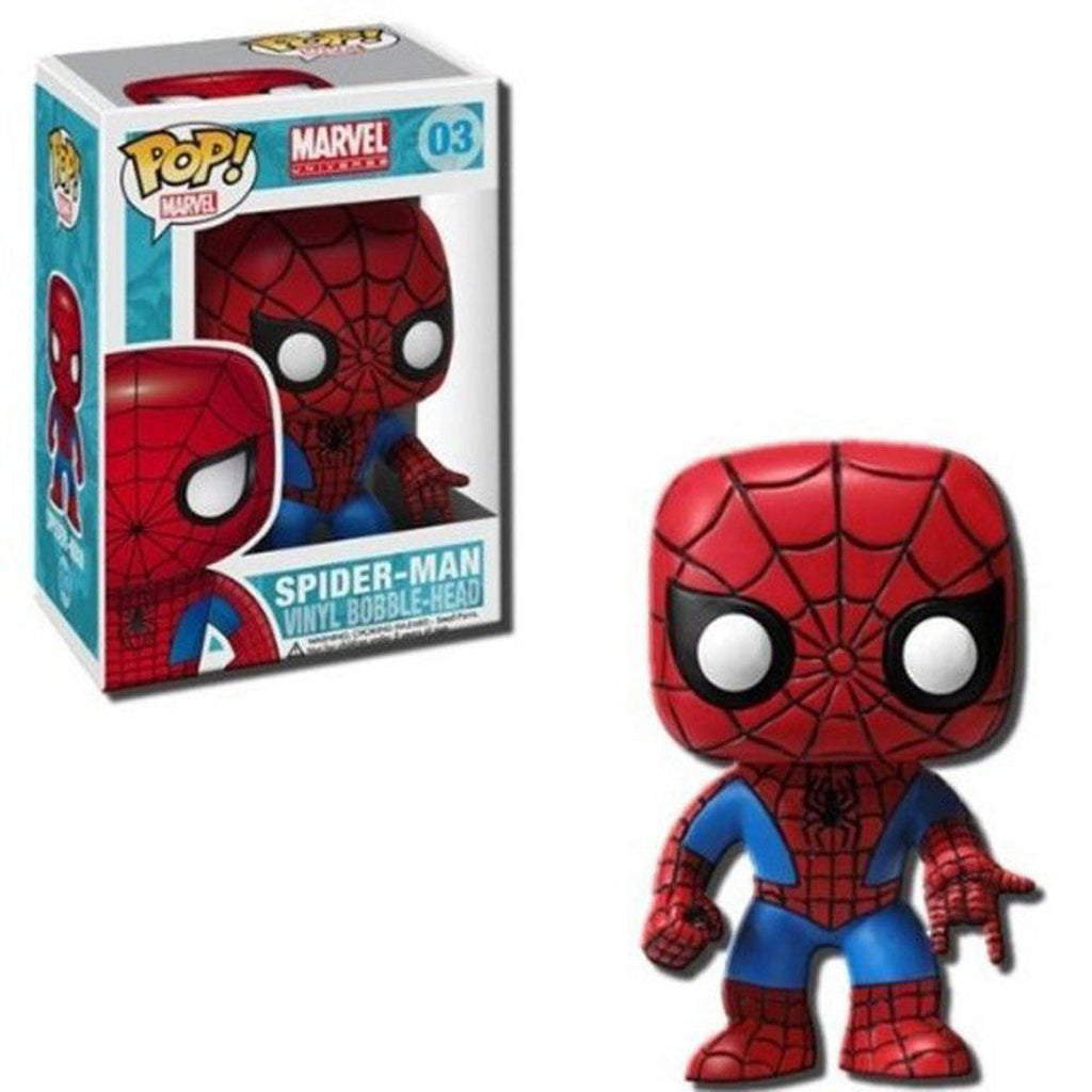 Marvel POP Spiderman Bobble Head Vinyl Figure