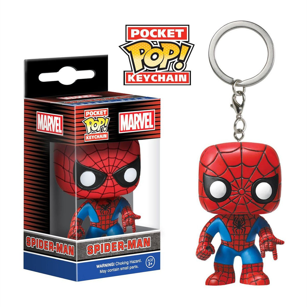 Marvel Pocket POP Spiderman Vinyl Figure Keychain