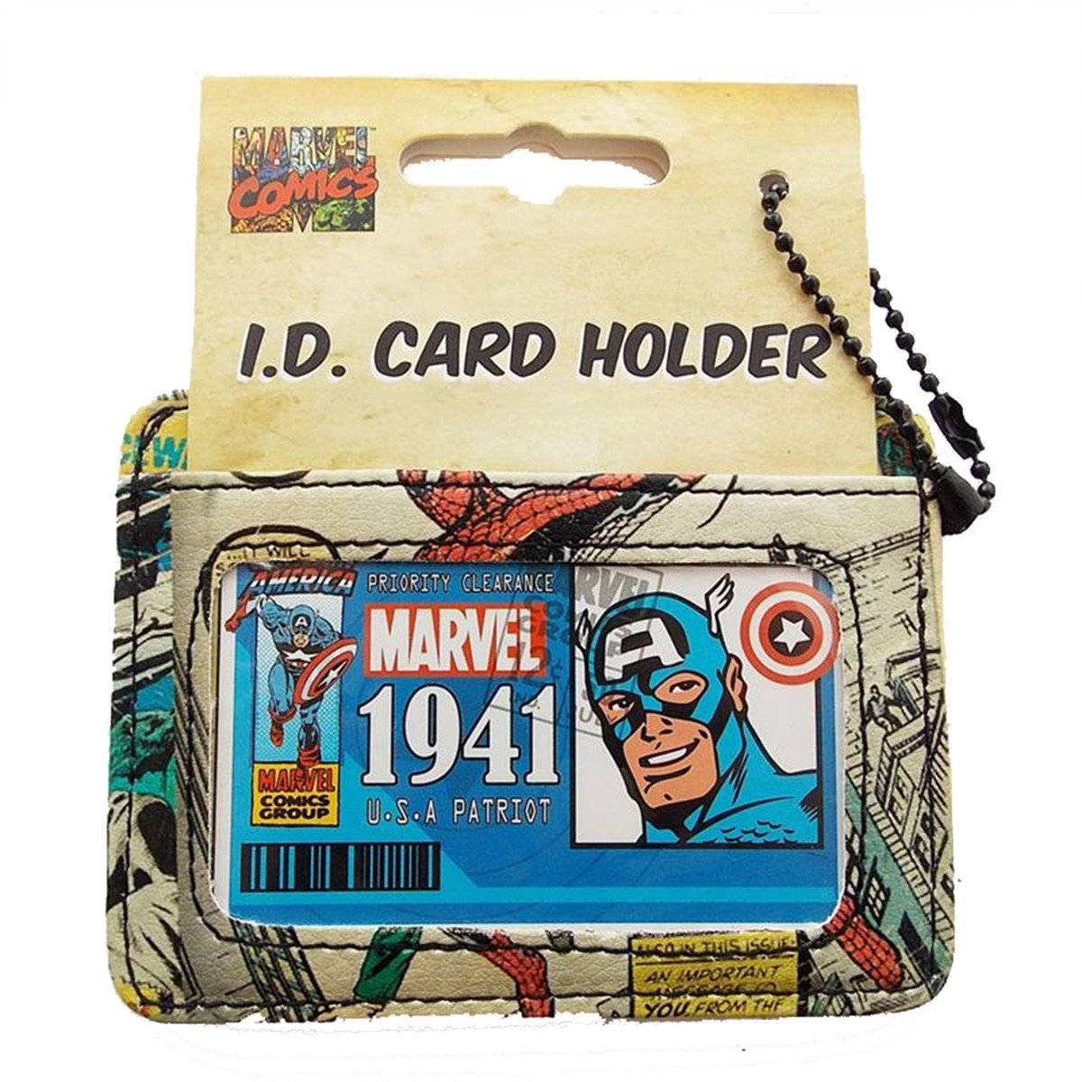 Marvel Comics ID Card Holder Retro Vintage Style Wallet – Radar Toys