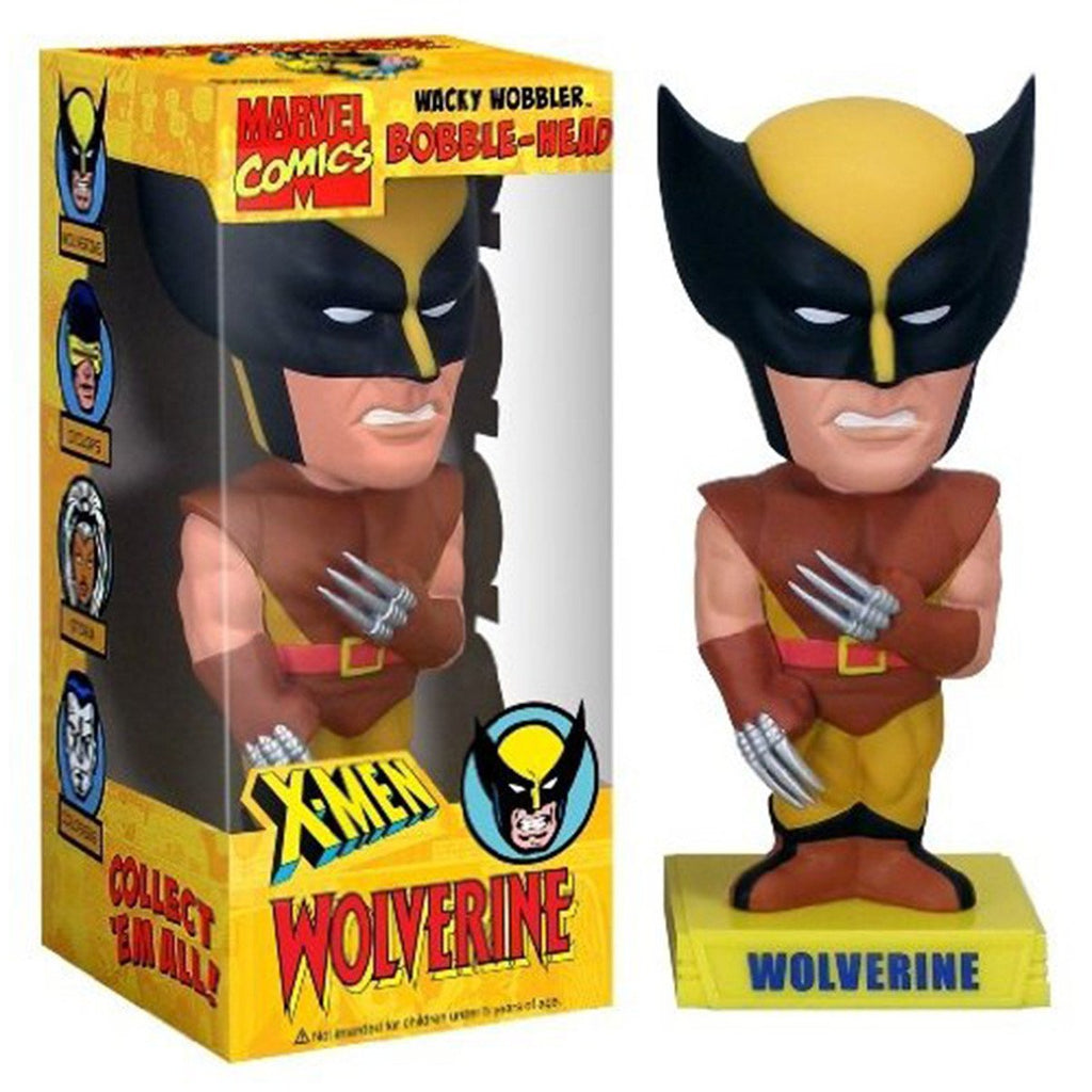 Marvel X-Men Exclusive Wacky Wobbler Wolverine Bobble Head Figure