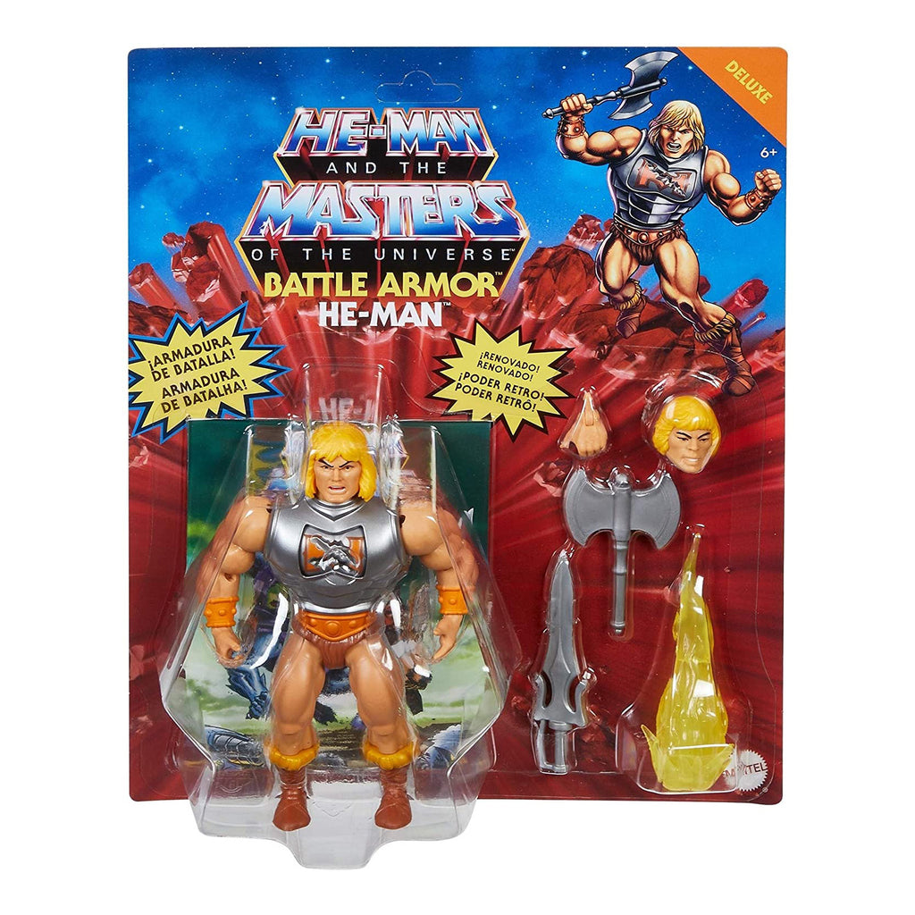 Masters Of The Universe Origins Battle Armor He-Man Action Figure