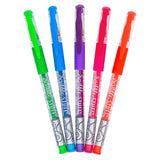 Mattel Scribble Stuff Neon 5 Count Gel Pens - Radar Toys