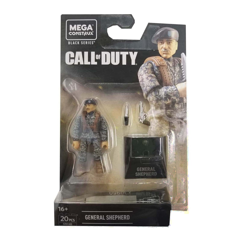 Mega Construx Call of Duty Black Series General Shepherd Building Set