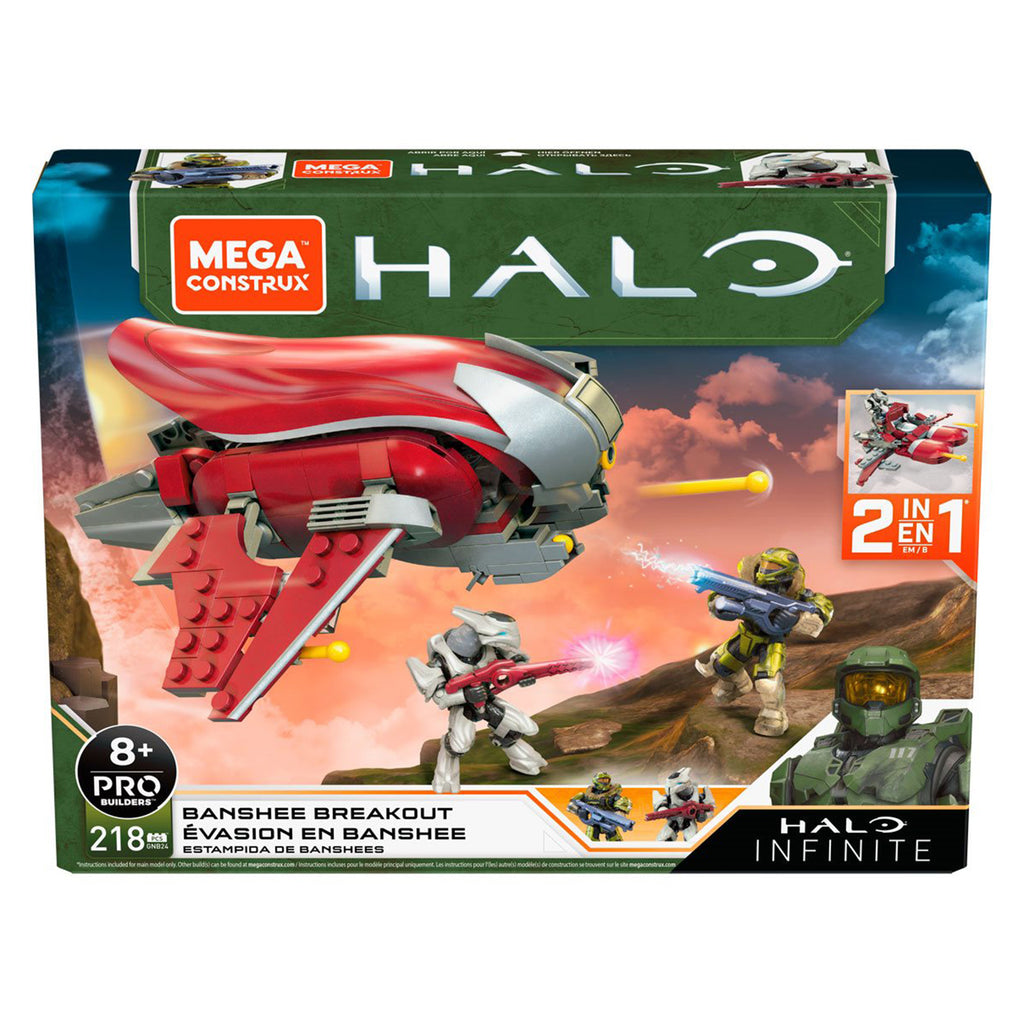 Mega Construx Halo Infinite Banshee Breakout Building Set