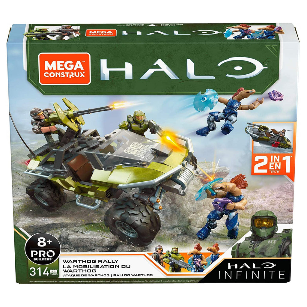 Mega Construx Halo Infinite Warthog Rally Building Set