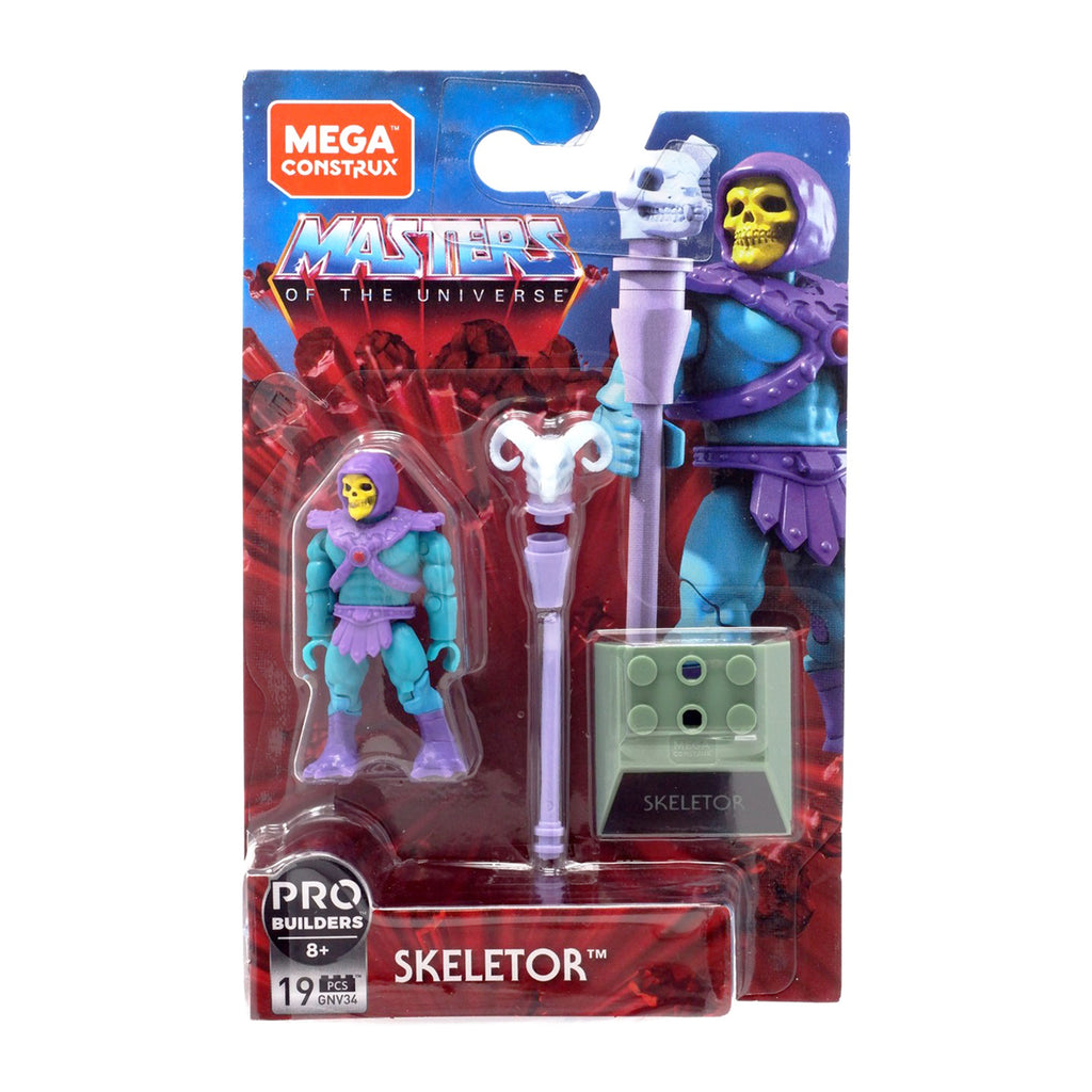 Mega Construx Masters Of The Universe Builders Skeletor Figure Set