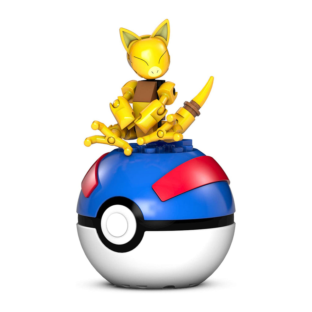 Mega Construx Pokemon Abra Poke Ball Building Set