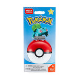 Mega Construx Pokemon Bulbasaur Poke Ball Building Set - Radar Toys