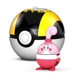 Mega Construx Pokemon Happiny Ptiravi Poke Ball Building Set - Radar Toys