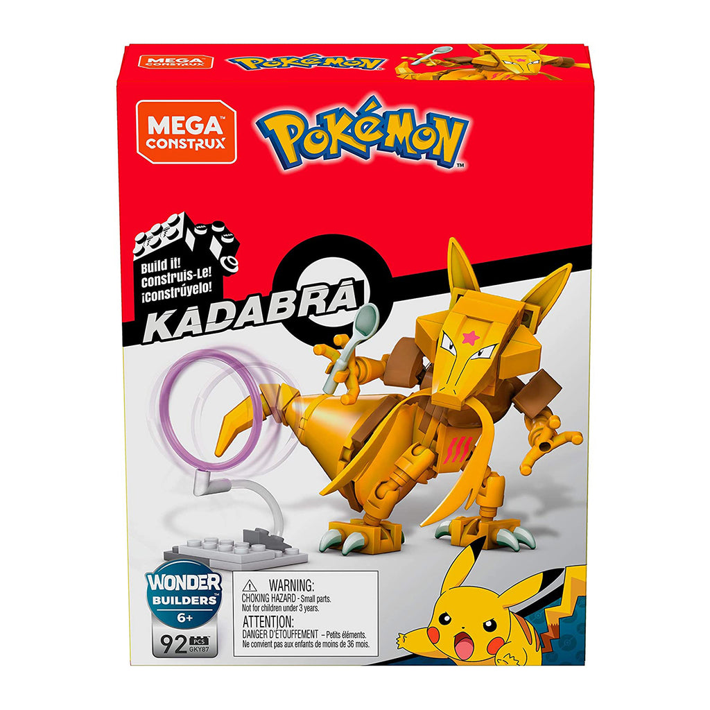 Mega Construx Pokemon Kadabra Build It Set
