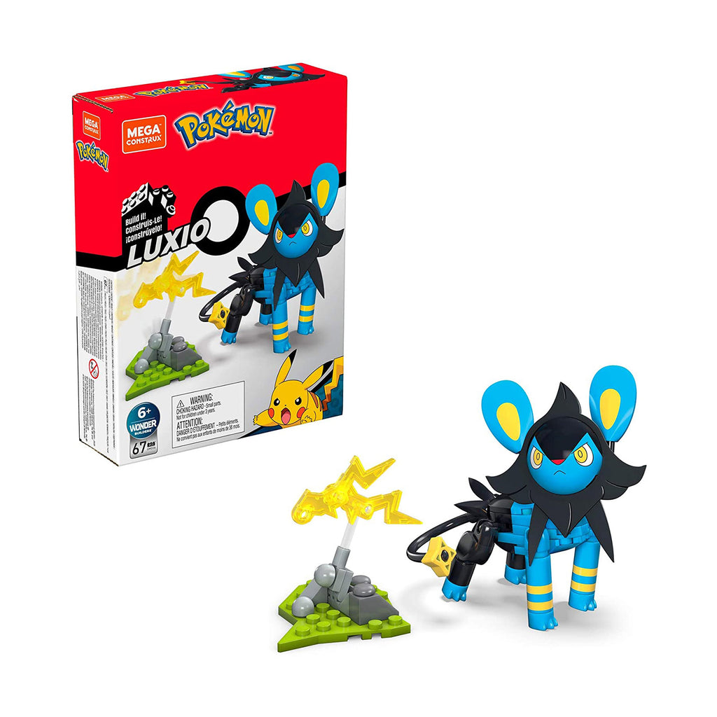 Mega Construx Pokemon Luxio Building Set - Radar Toys