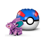 Mega Construx Pokemon Nidoran Poke Ball Building Set - Radar Toys