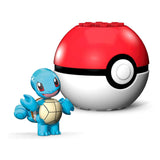 Mega Construx Pokemon Squirtle Poke Ball Building Set - Radar Toys