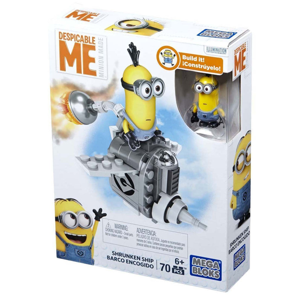 Mega Bloks Despicable Me Shrunken Ship Building Set - Radar Toys