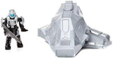Mega Bloks Halo Metallic Platinum Spartan Drop Pod Building Set - Radar Toys