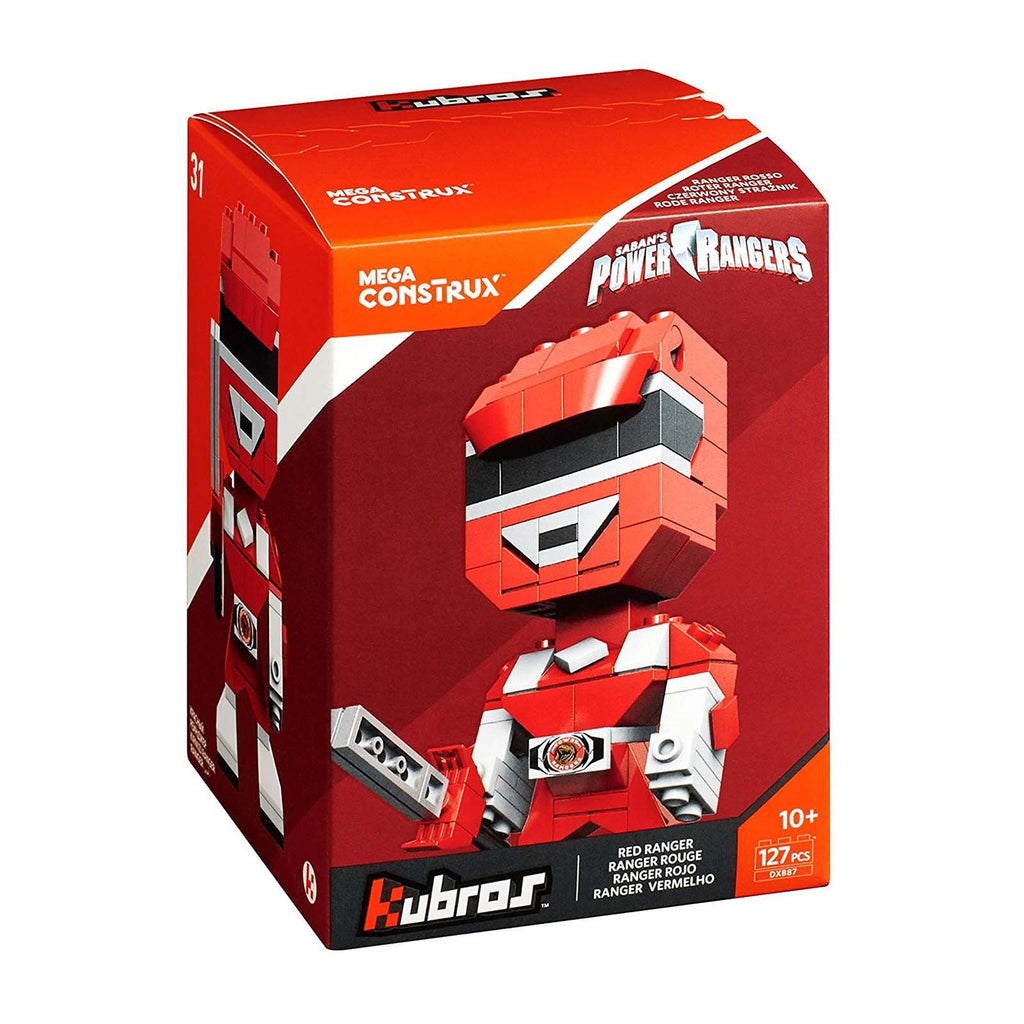 Mega Bloks Kubros Power Rangers Red Ranger Building Set - Radar Toys